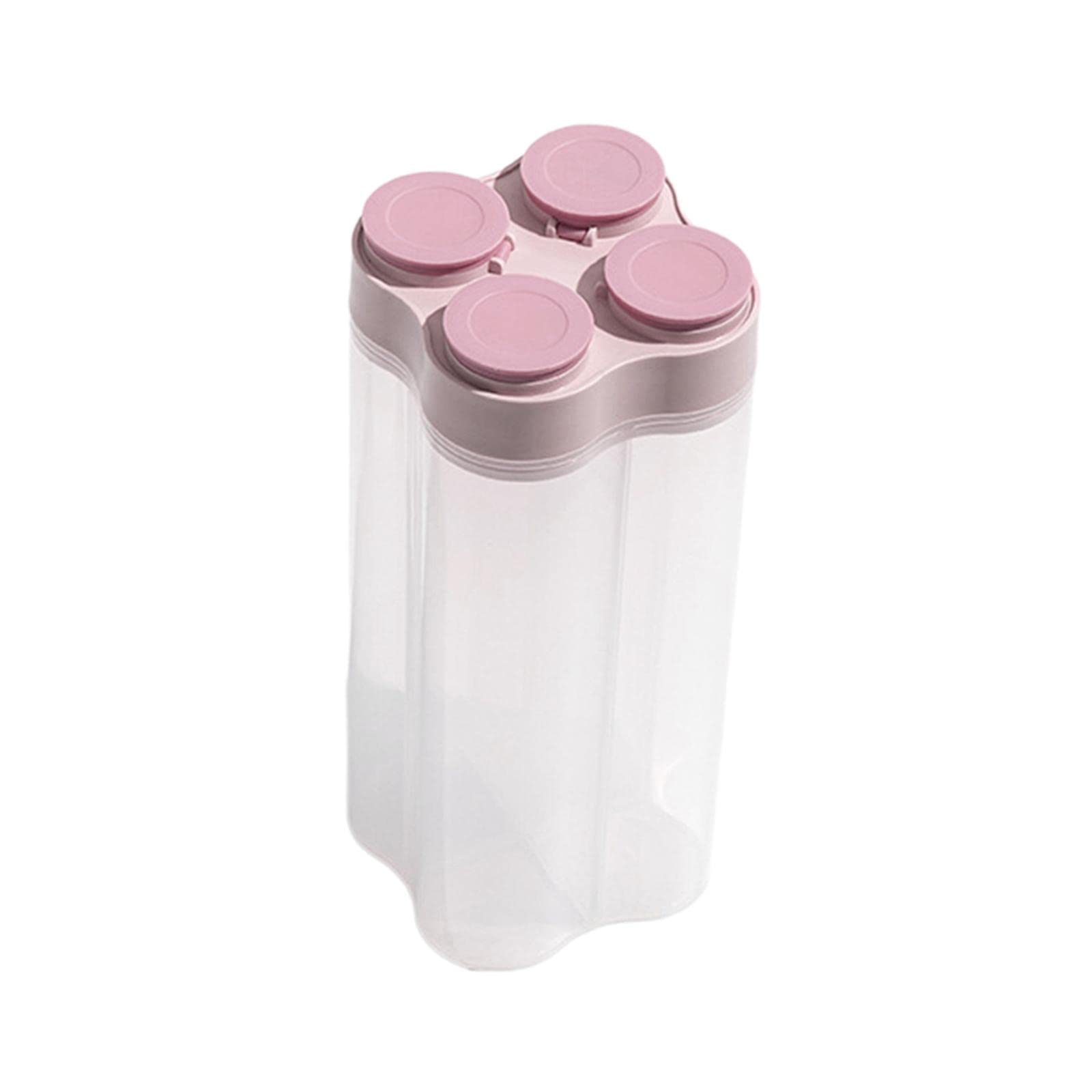 Zoomella Cereal Container Kitchen Food Pantry Organization For Spice Countertop Pink|Food Storage Containers|Home & Garden