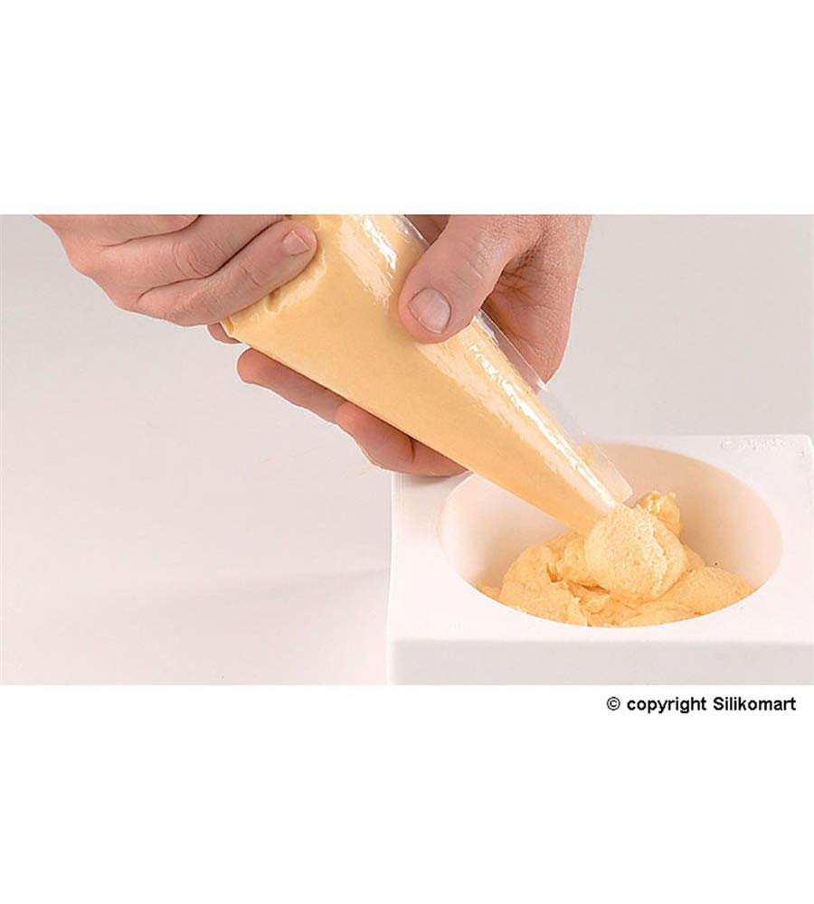 Silikomart Zuccotto Hemisphere Freezing And Baking Silicone Mold 4-1/2 Inch Diameter