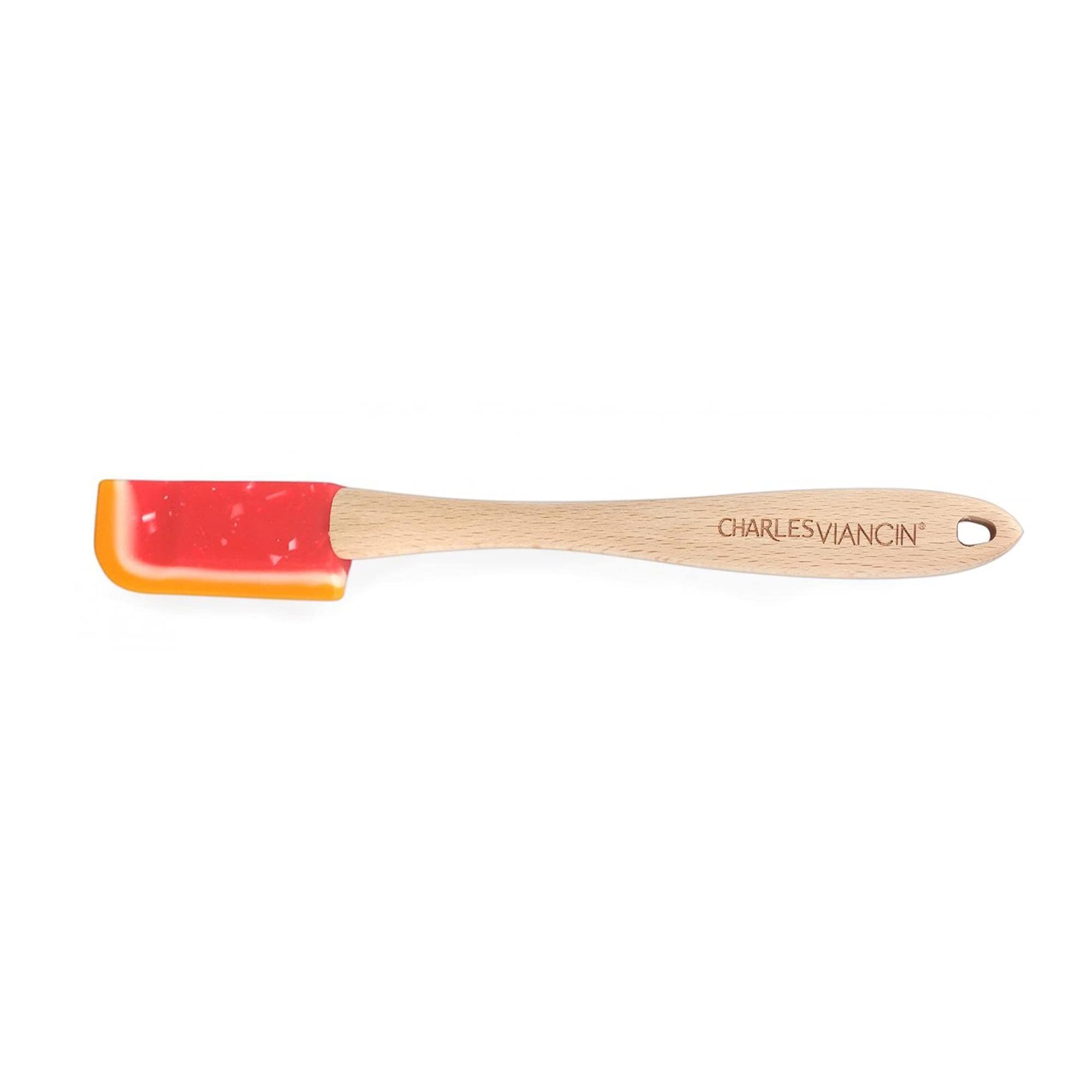 Charles Viancin - Grapefruit Scraper - Durable Wooden Handle, Silicone Head - Bpa-Free, Plastic Free, Food-Grade Silicone - Heat
