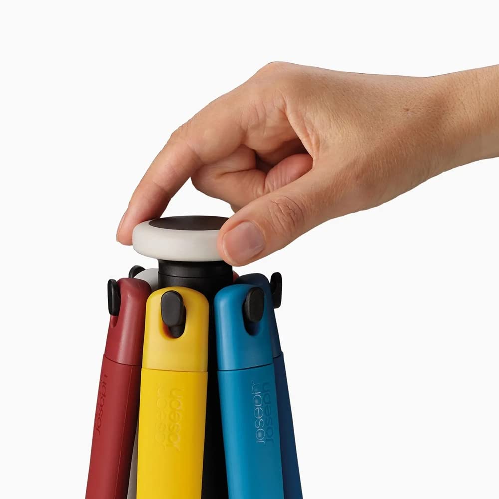 Joseph Joseph Elevate Carousel 6-Piece Utensil Set With Rotating Storage Stand, One Size, Multicolor