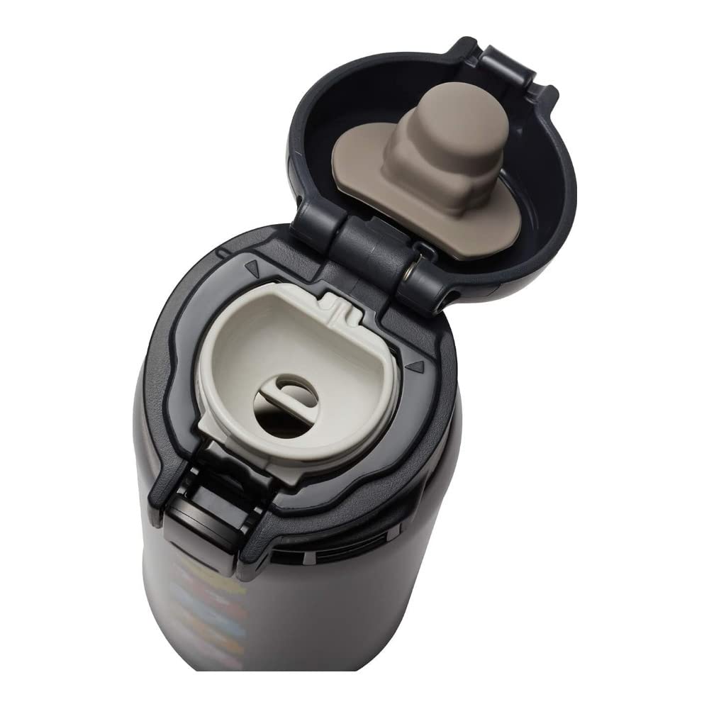Zojirushi Sm-She48Paba Stainless Steel Mug (16 Oz, Pac-Man Black)