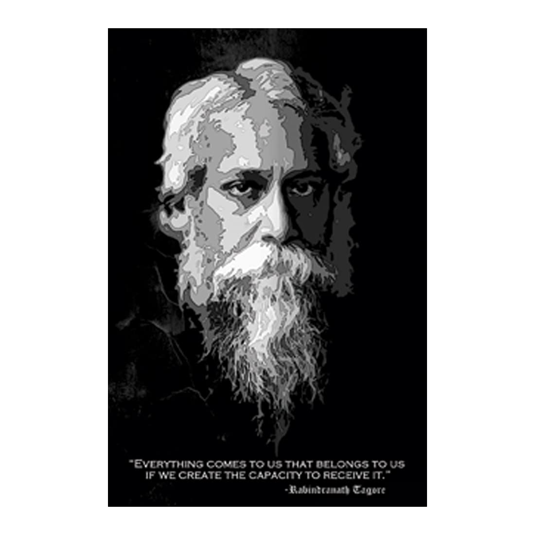 Posterboy Rabindranath Tagore Poster (30.48 Cm X 45.72 Cm)