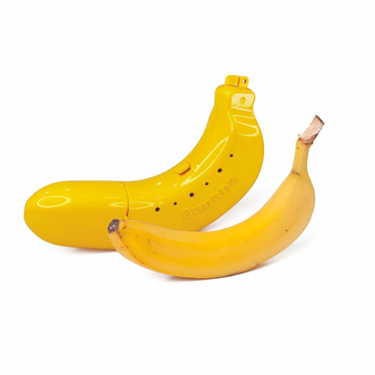 Signoraware Bpa Free Plastic Banana Case | Protects Bananas From Damage | TravelFriendly Storage Box | Safe For Kids | Prevents