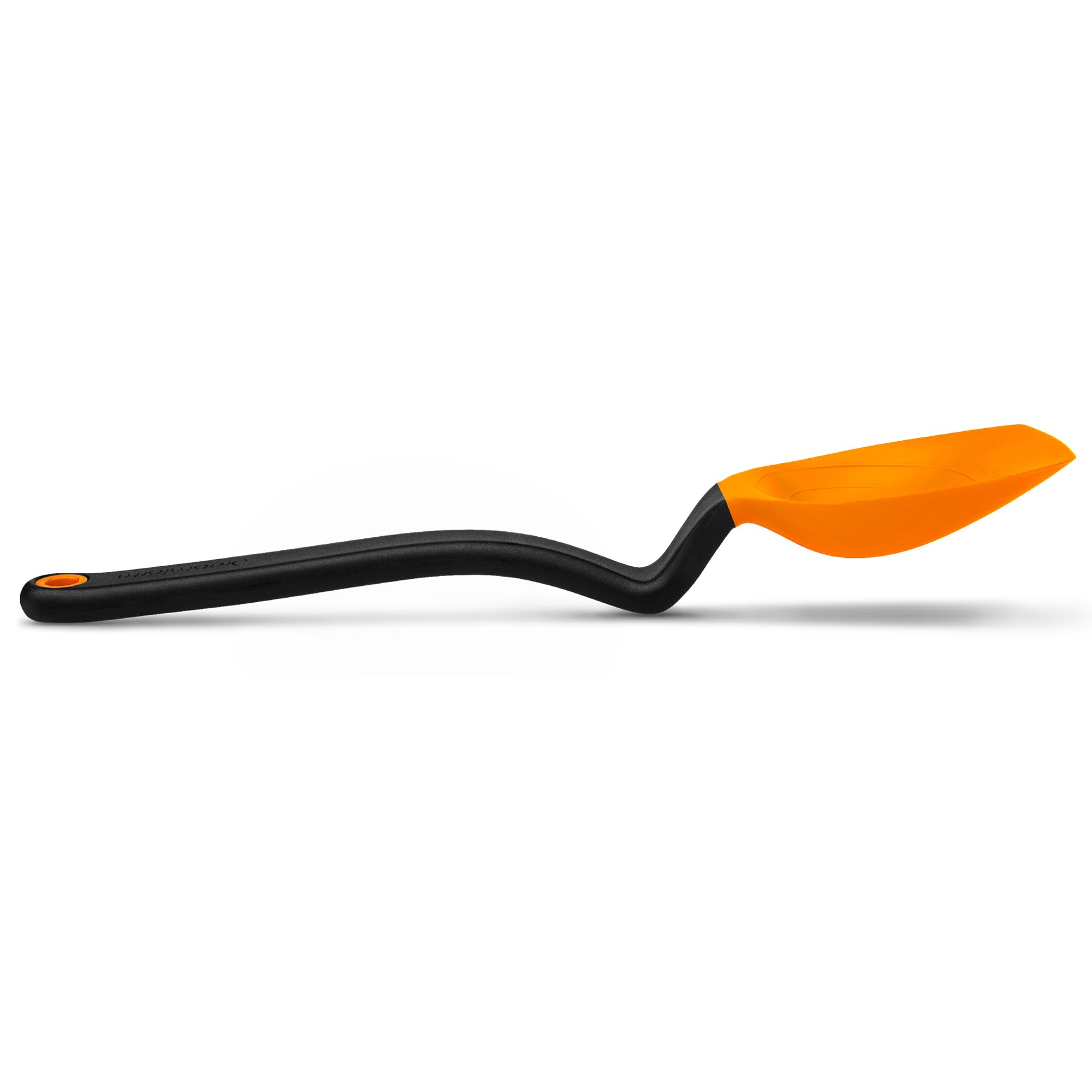 Dreamfarm Supoon Non-Stick Sit-Up Silicone Scraping, Serving, Cooking Spoon Measures 5ml Tsp & 15ml Tbsp - 11 Orange