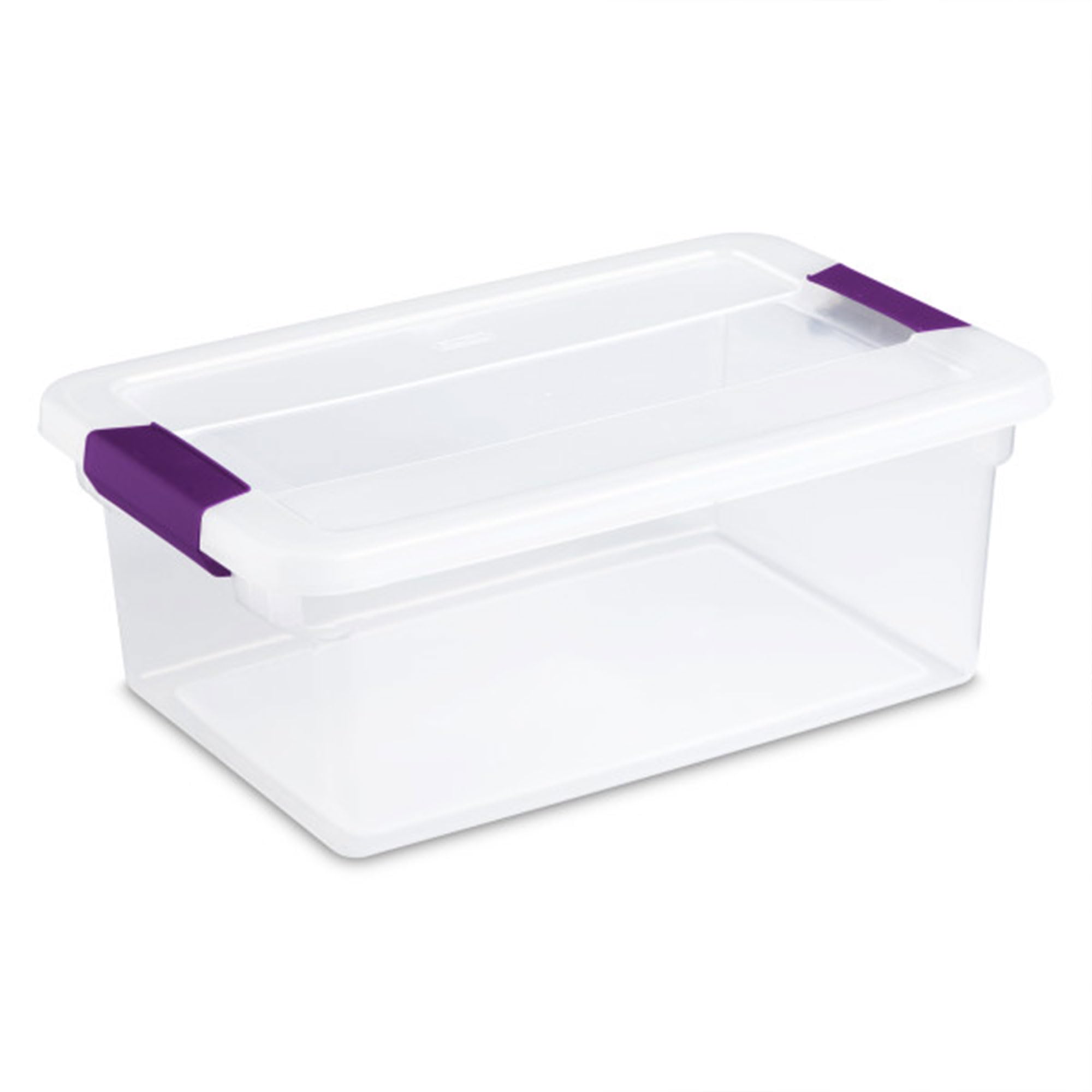 STERILITE 17531712 15Quart ClearView Latch Box Storage Tote Containers (Pack of 1)