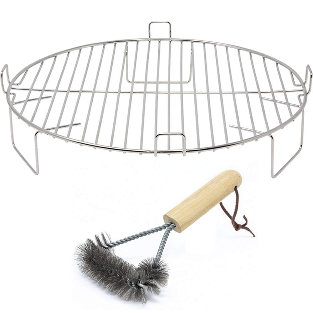 2 Inch Anti Rust Stainless Steel Grill Rack Compatible With Nuwave?Oven Pro, Pro Plus, Elite, Breville, Black & Decker, Convecti