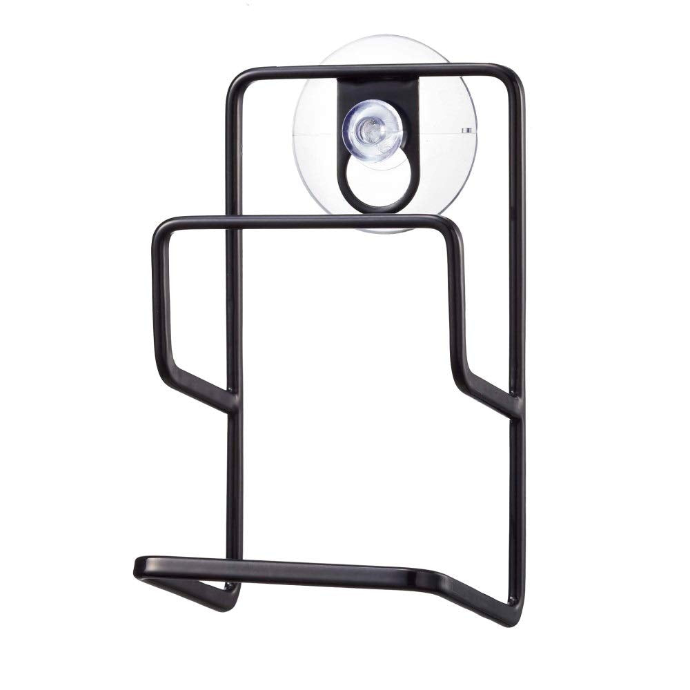 Yamazaki Home 2265 Double Sponge Holder-Steel Rack Organizer For Kitchen Sink, One Size, Black