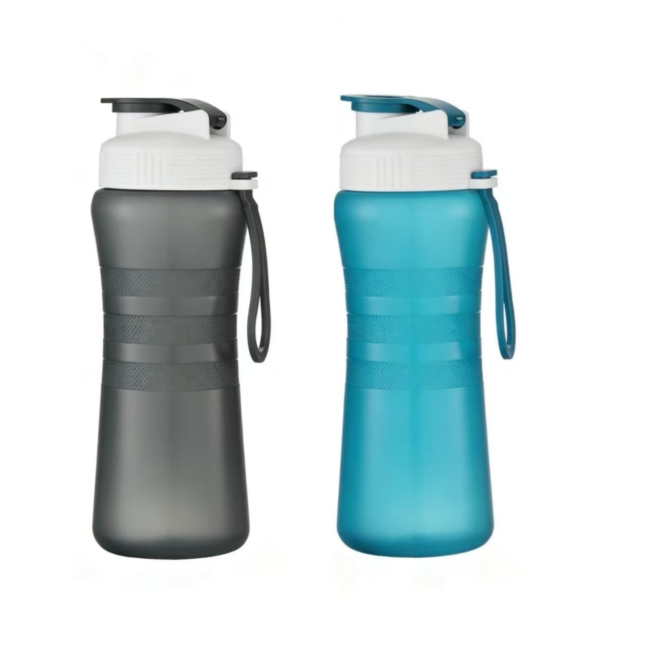 DLCP?OW 17 oz Sports Water Bottle, Plastic Water Bottle, BPAFree Leakproof, Lightweight Water Bottle for Gym, Hiking, Wide Mout