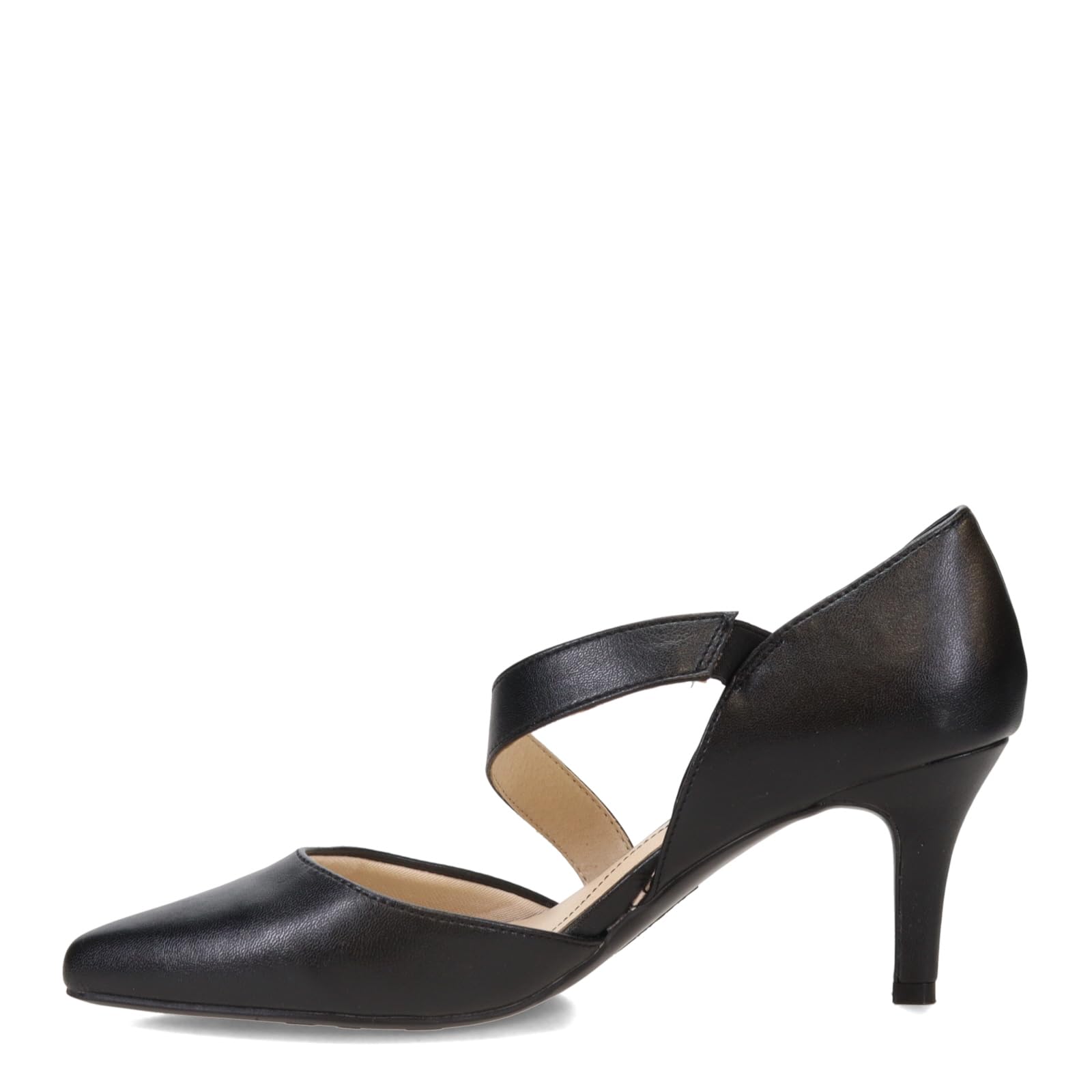 Lifestride Womens Suki Pump, Black, 75 Wide Us