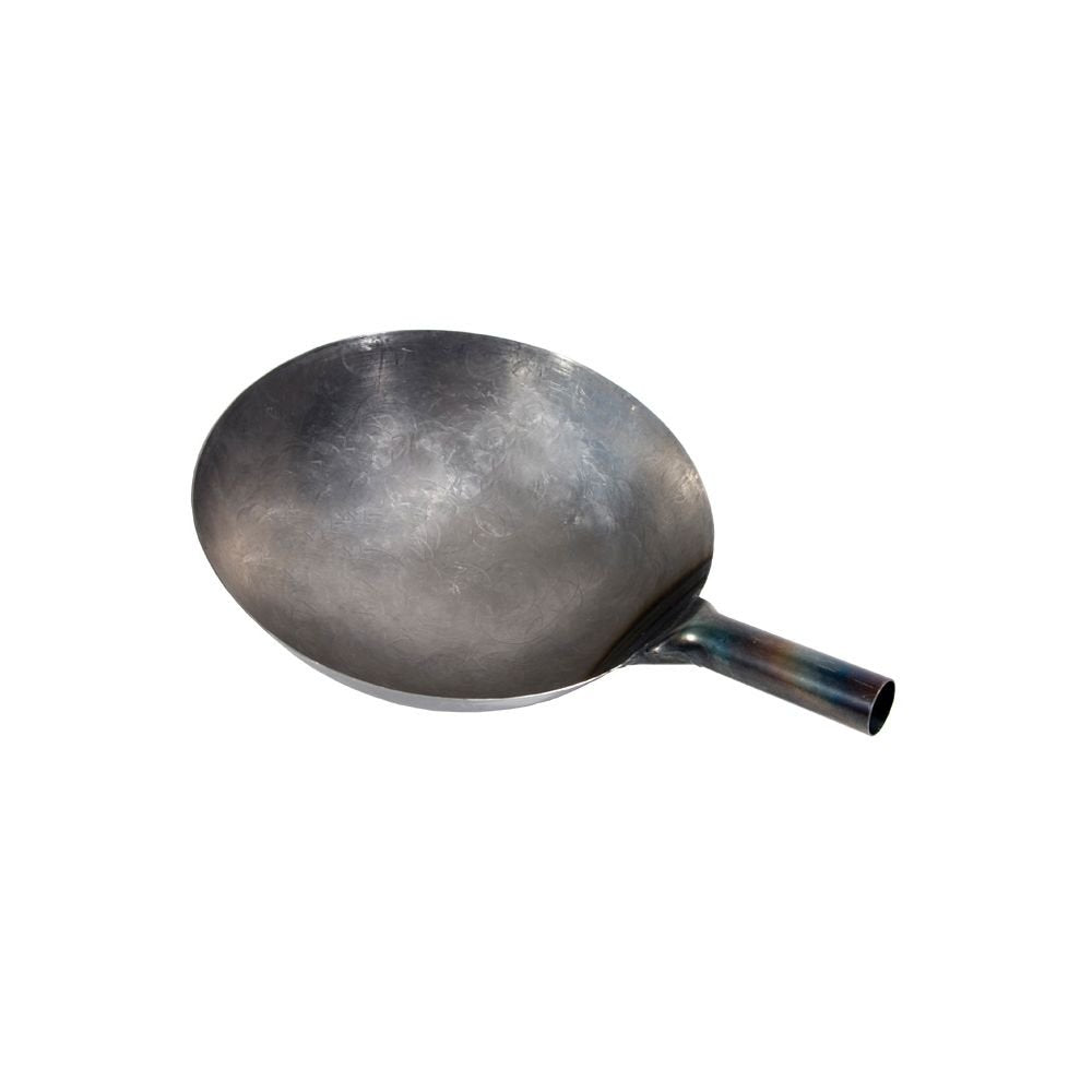 Town Food Equipment - 14'''' Hand Hammered Steel Peking Wok