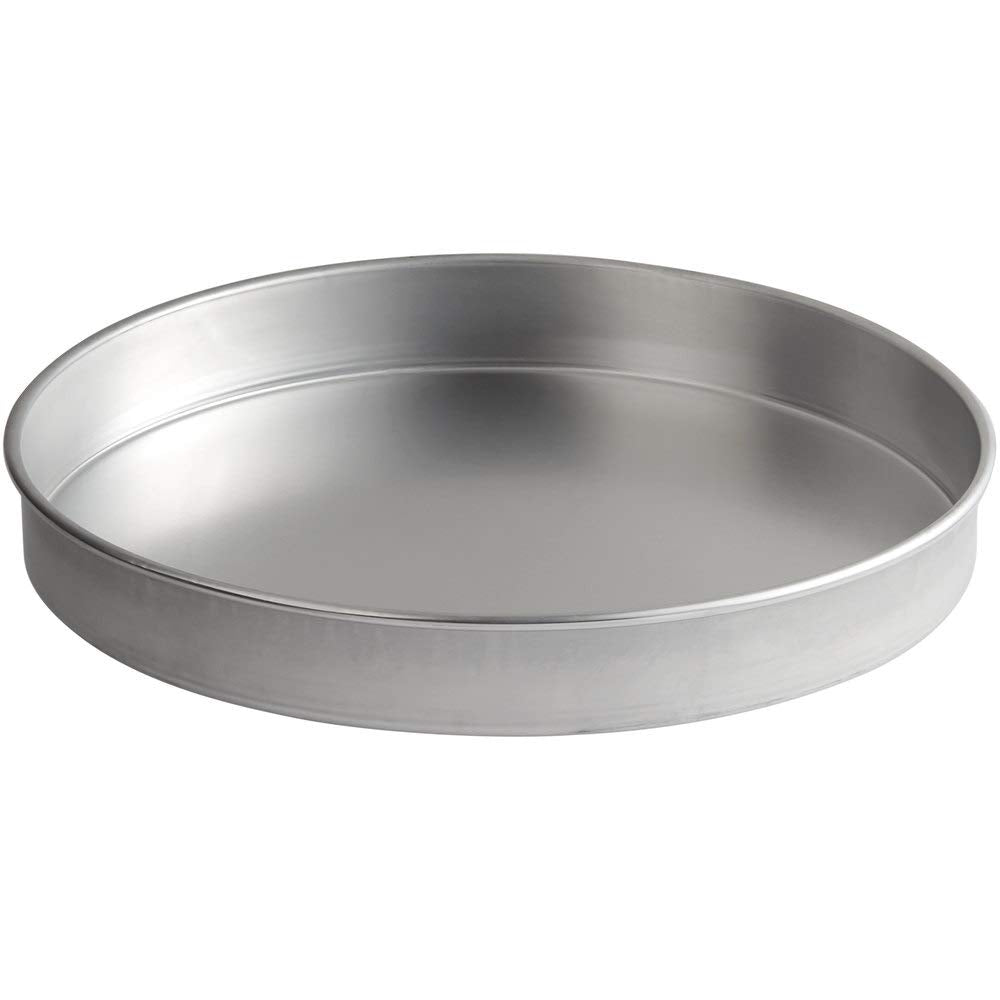 Ame D'Essence (1-Pc) Aluminum Cake Pans Layer Round Cake Pan Durable Commercial Grade 14'' Dia X 2''