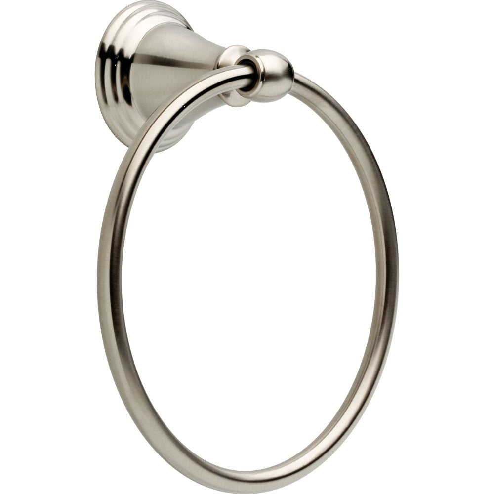 Delta Windemere-Towel Ring, Stainless, Bathroom Accessories, 70046-Ss, 7.25 X 6.38 X 6.38 Inches