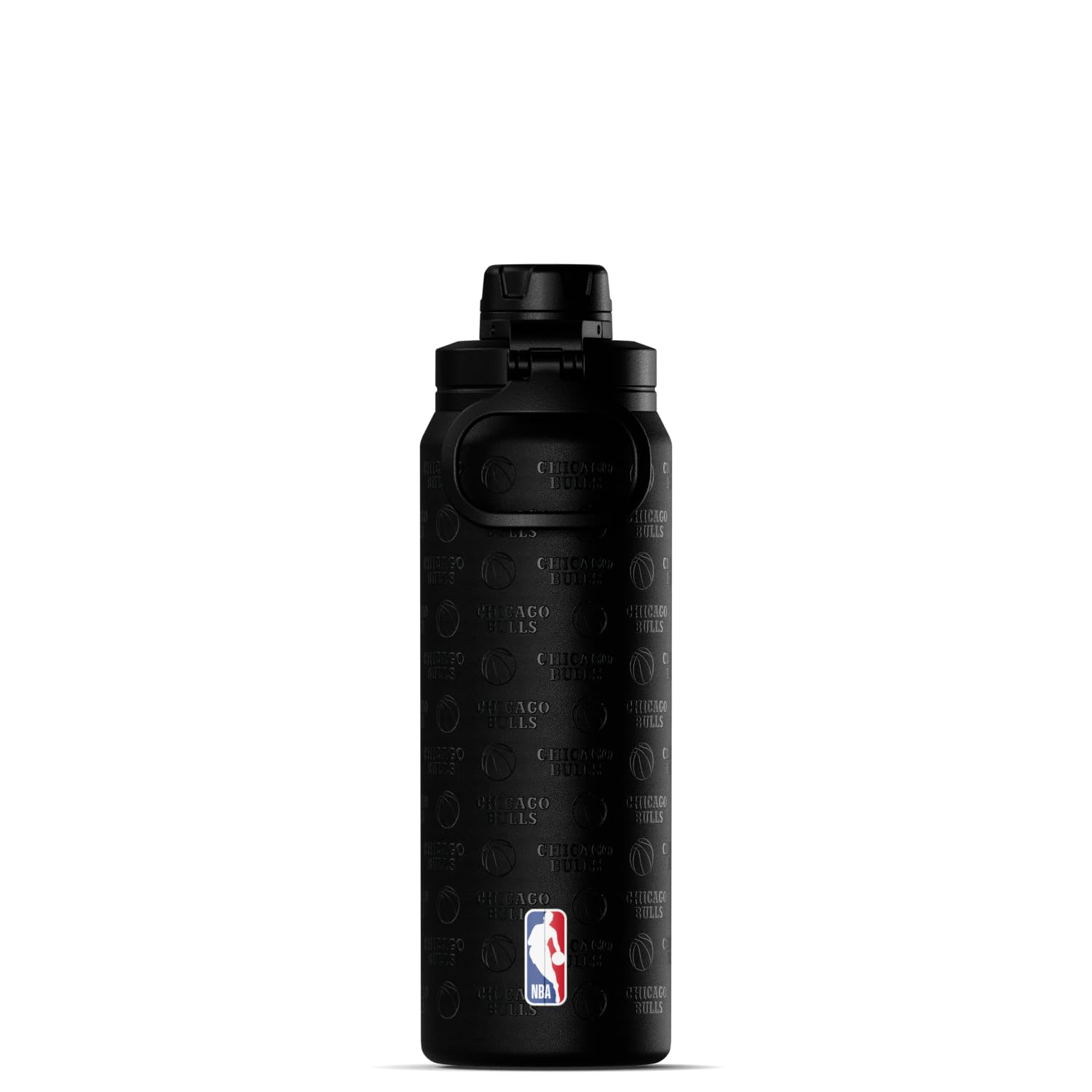 Hydrapeak x NBA Officially Licensed Chicago Bulls 26 oz Active Water Bottle with Chug Lid and Handle Reusable Stainless Steel Do
