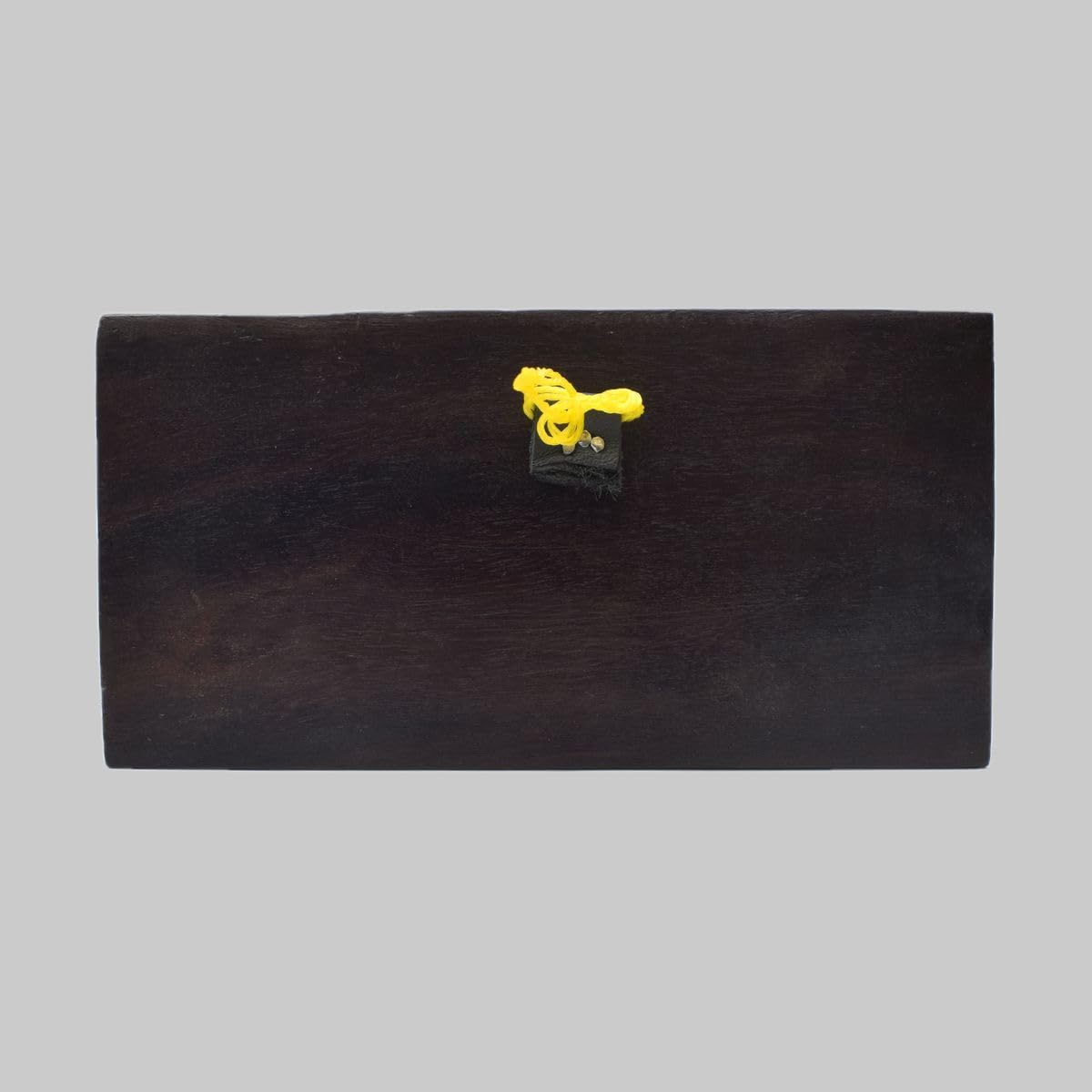 Tarang Arts Rosewood Ambari Elephant Wall Hanging Panel | Handcrafted Rosewood Dasara Procession Inlay Craftwork Wooden Wall Dec