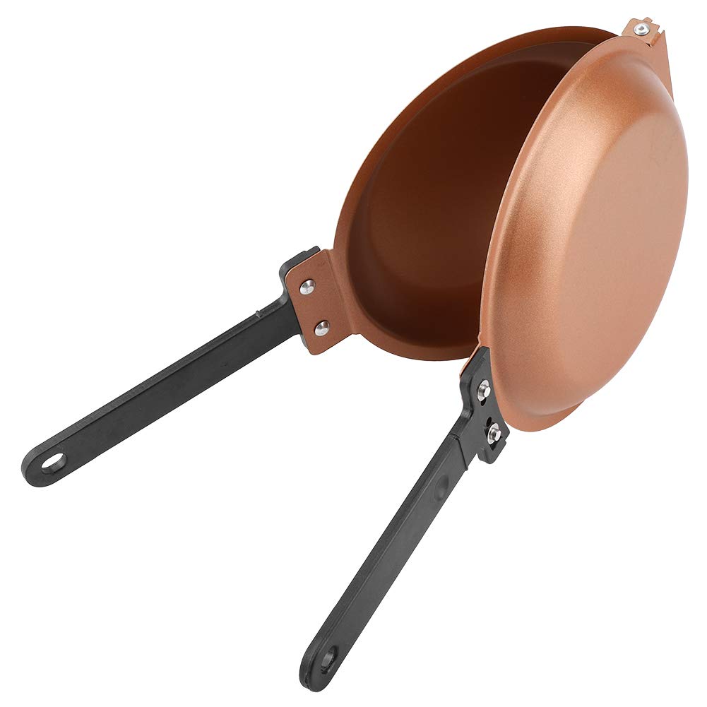 Valentine'S Day Carnival Non-Stick Frying Pan, Cast Iron Frying Pan, Double Side Non-Stick Flip Frying Pan Fried Egg Pancake Mak