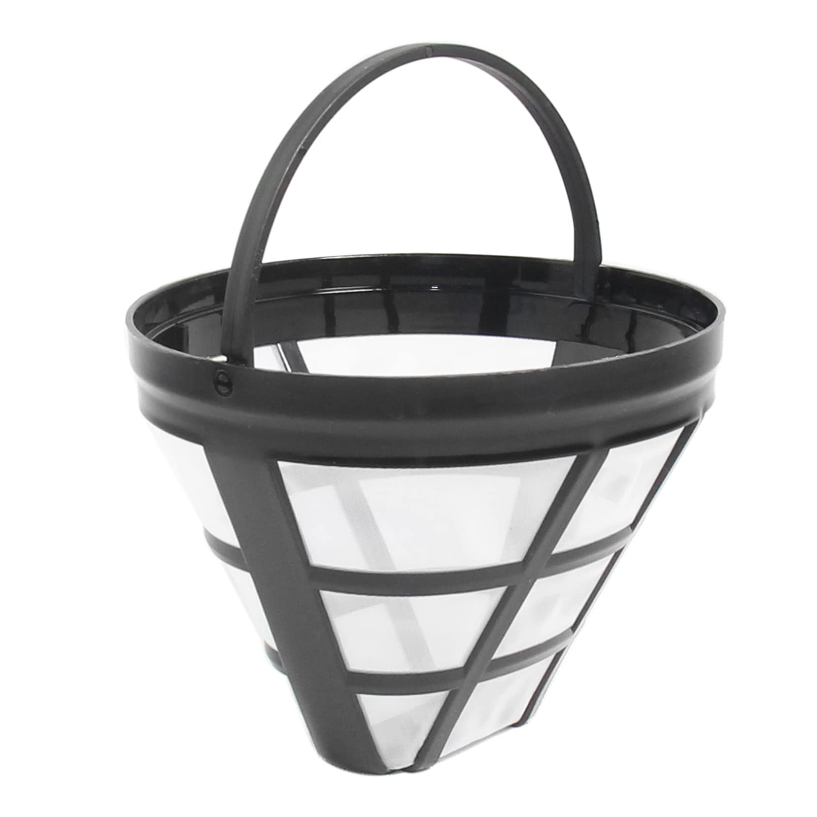 Cestlaive (4-Pack) No.4 Cone Reusable Replacement Coffee Maker Basket Filter Compatible With Cuisinart, Ninja Coffee Bar Brewer