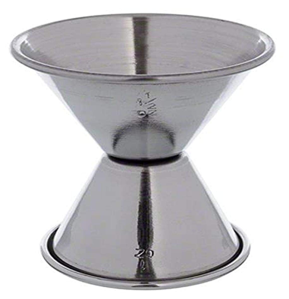 Update International (JI5) 1 x 11/2 oz Stainless Steel Jigger
