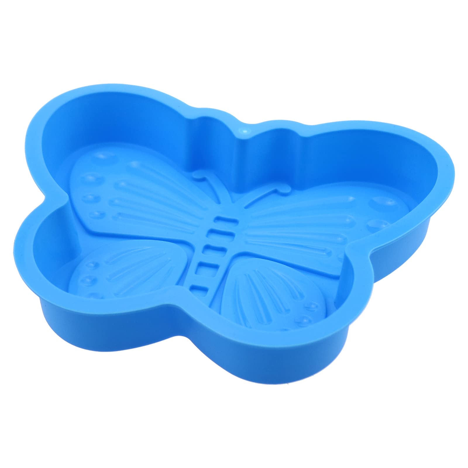 Diystore 2 Pack 3D Butterfly Cake Pan Silicone Mold, Butterfly Shape Cake Pie Baking Pan Molds For Wedding Christmas Birthday Ca