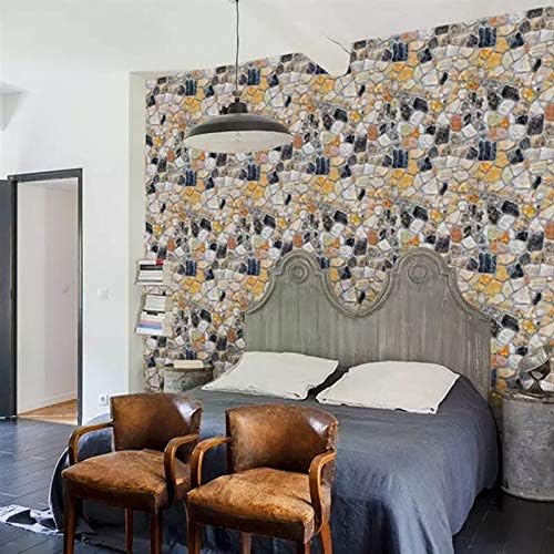 Univocean 3D Modern Brick Design Wallpaper, Wall Poster, Wall Sticker, Pvc Adhesive For Bedrooms, Living Room, Hall, Kids Room,