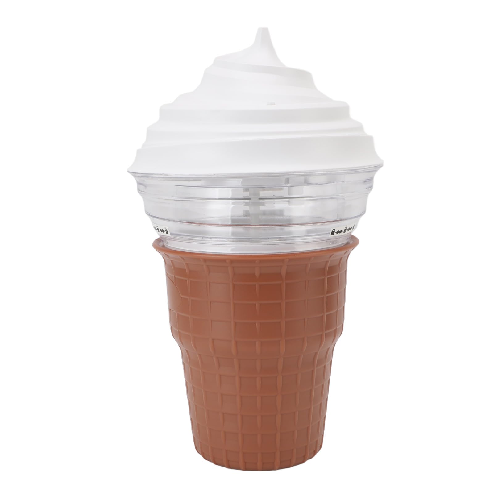 DIY Ice Cream Maker, Electric Ice Cream Machines for Homemade Sorbets Frozen Yogurt and Milkshakes, Beginner Friendly Frozen Des