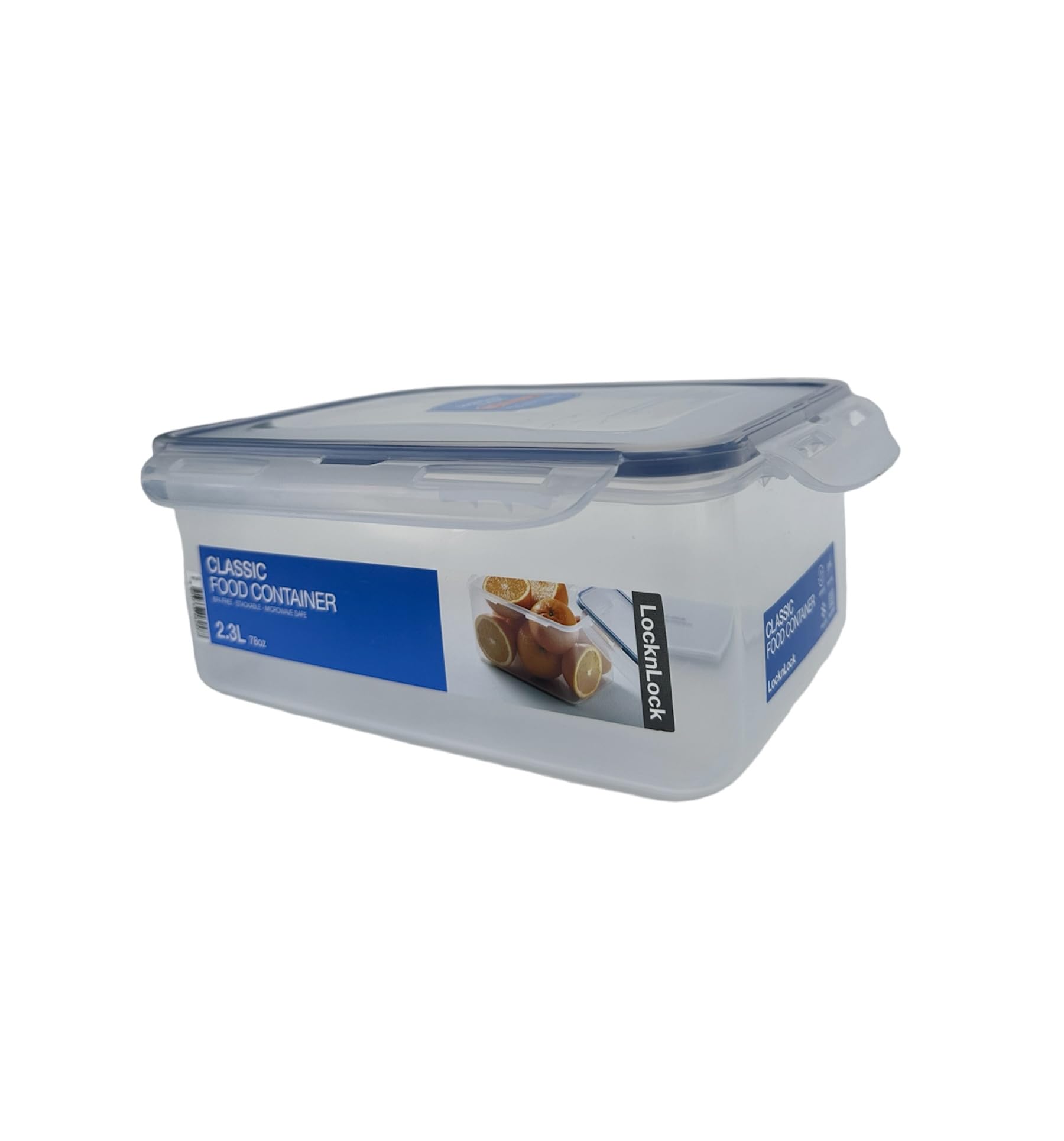 Lock & Lock Rectangular Food Container, Tall, 9.6-Cup, 78-Fluid Ounces