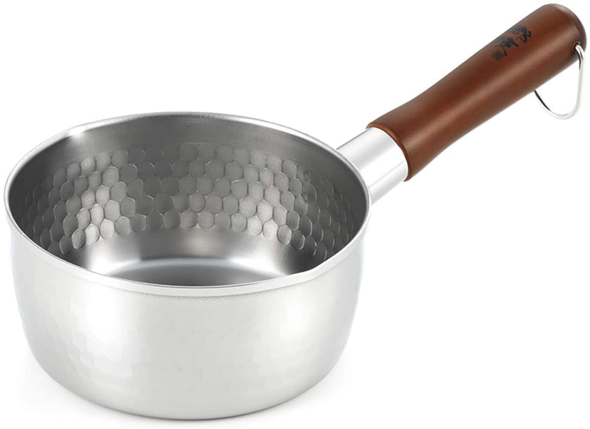 Castle Enterprise Yoshikawa Kokugi, Made in Japan, Induction Compatible, Stainless Steel, Yukihira Pot, 5.9 inches (15 cm), Gift