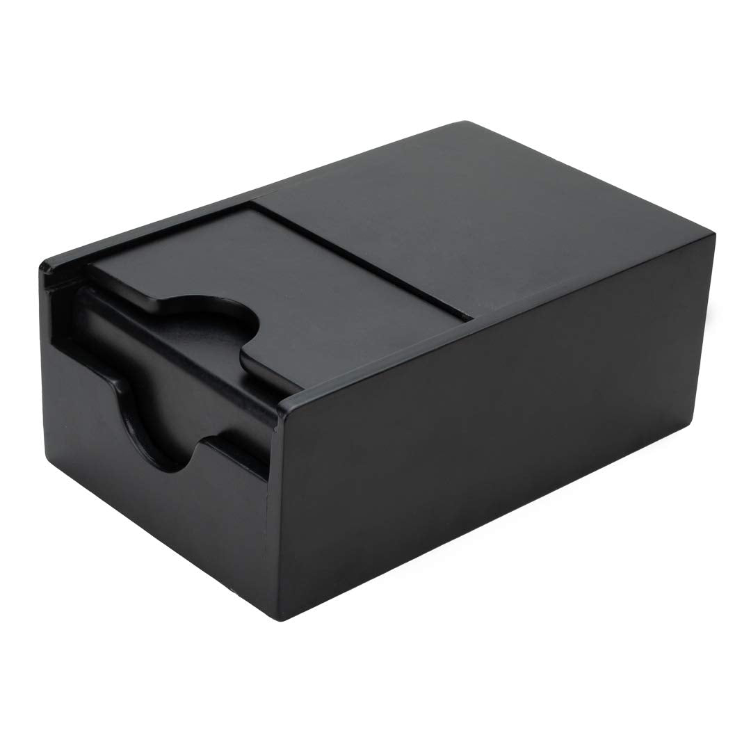 Restaurantware Restpresso 9.5 X 6 X 3.75 Inch Coffee Cup Sleeve Dispenser 1 Compact Coffee Sleeve Holder - Spring-Loaded Design