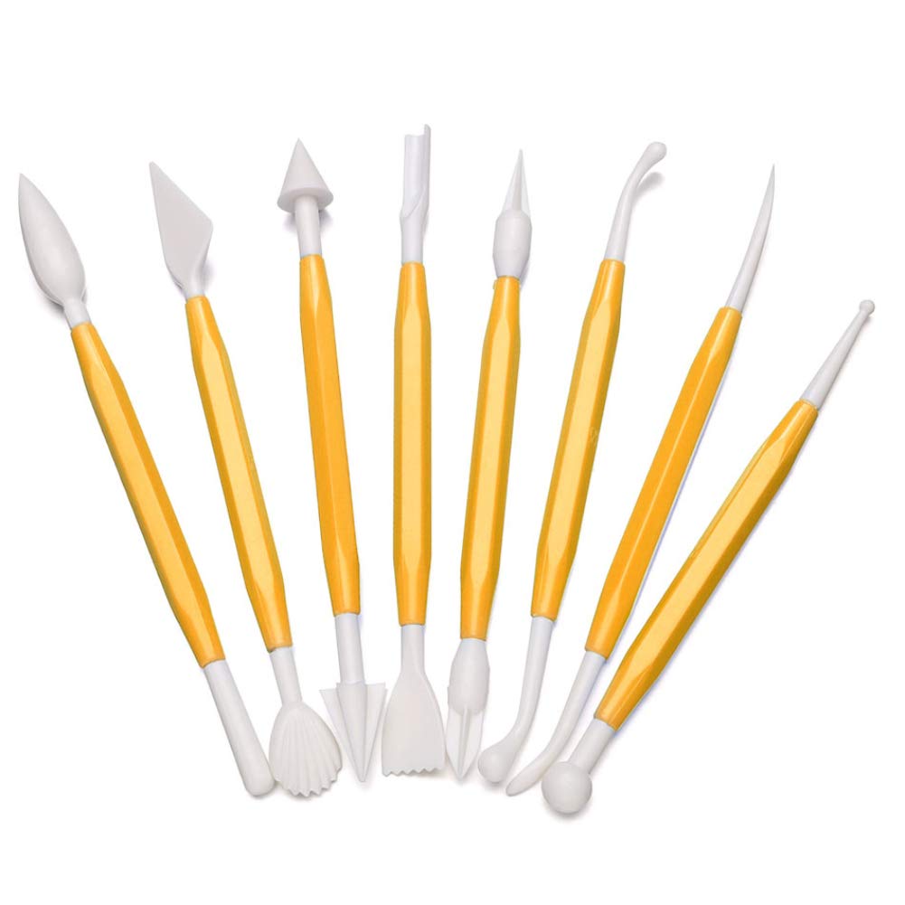 19 Pcs Silicone Fondant Letter Molds Fondant Cake Decorating Tools Set, 3D Letter Alphabet Number Molds, Cake Supplies Crafts Cl