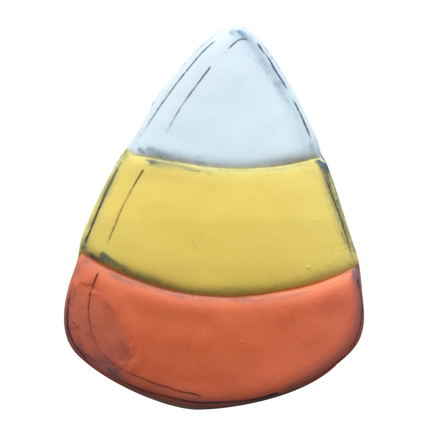 Liliao Candy Corn Cookie Cutter For Halloween - 2.8 X 4 Inches - Stainless Steel
