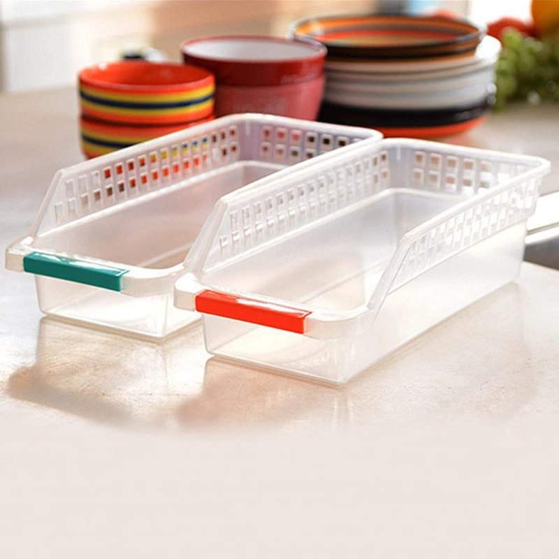Avmphd Fridge Storage Basket Shelf Organizer Rack Space Saver Food Storage Refrigerator Drawer Fruit Vegetables Storage Basket O