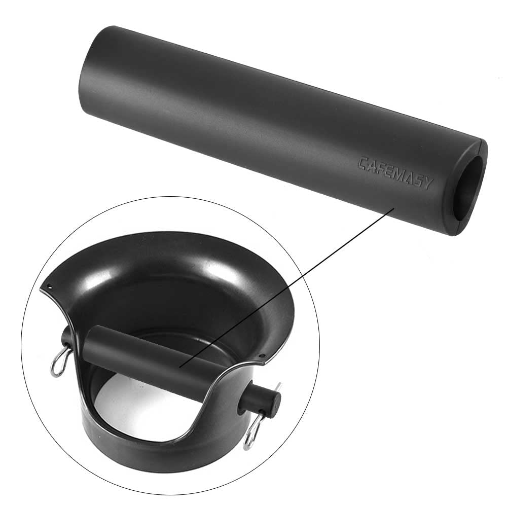Rubber Knock Box Bar Cover-Sleeve - Cafemasy Knock Bar Replacement Rubber Cover For Commerical Espresso Grounds Knock Box, Coffe