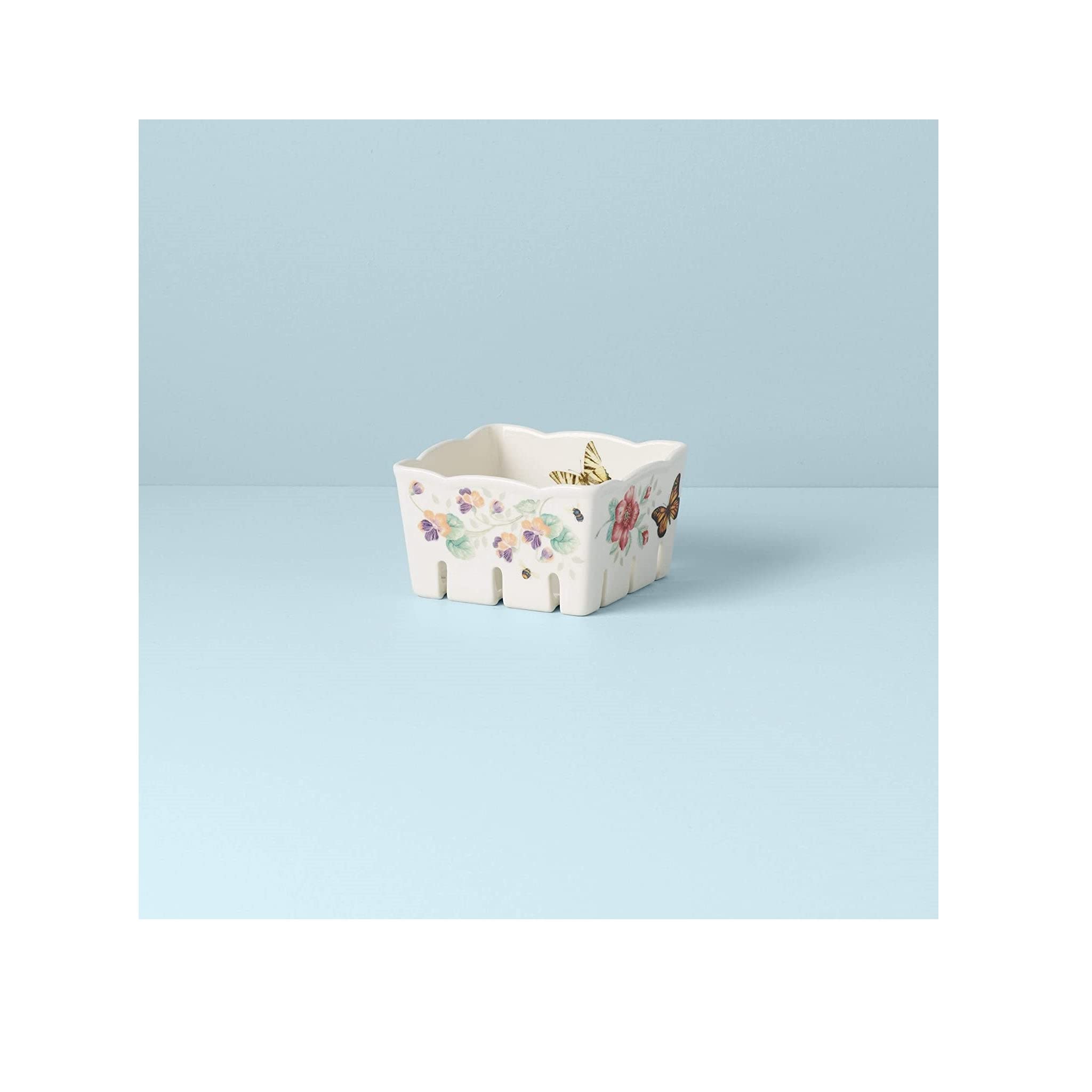 Lenox Butterfly Meadow Berry Bowl, 1.25 Lb, Multi
