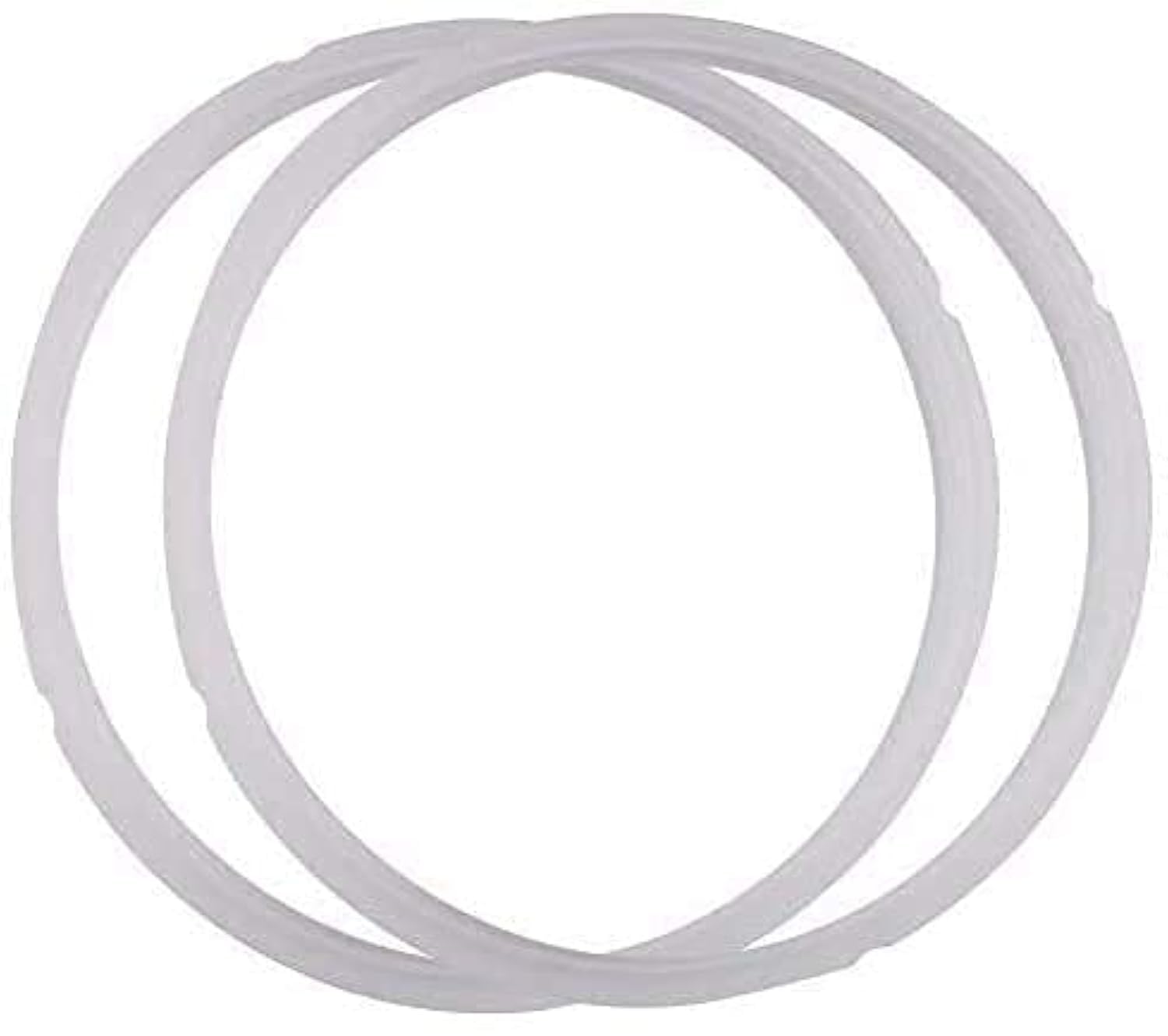 Power Pressure Cooker Sealing Ring Clear Color MultiCooker Rubber Gaskets For Many 5 Liter 6 Liter 5 Quart And 6 Quart Models, 