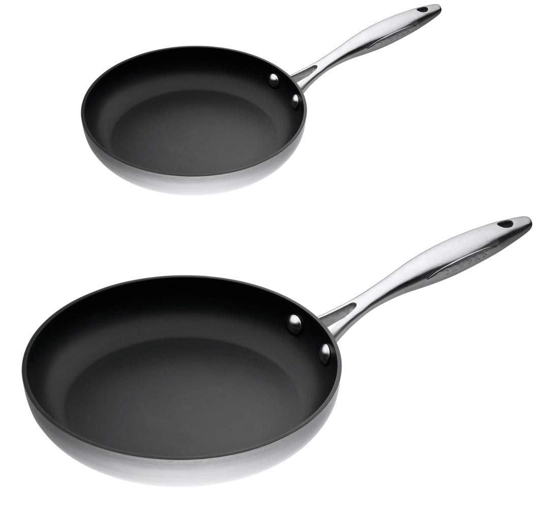 Scanpan Ctx Stainless Steel-Aluminum 8 And 10.25 Inch 2-Piece Fry Pan Set - 65202600