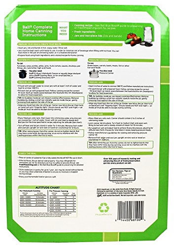 Jarden Ball Canning Jars, Clear