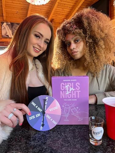 Girls Night In - Drinking Card Game For Adults | Fun Bachelorette Party Accessories & Favours | Girls Night Out Game | 200 Cards