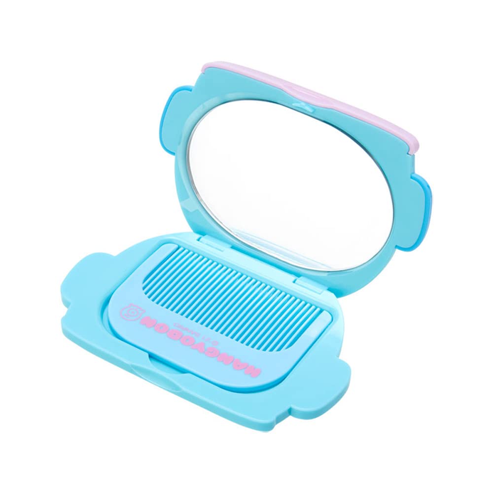 Sanrio 963933 Hangyodon Face Mirror & Comb Set