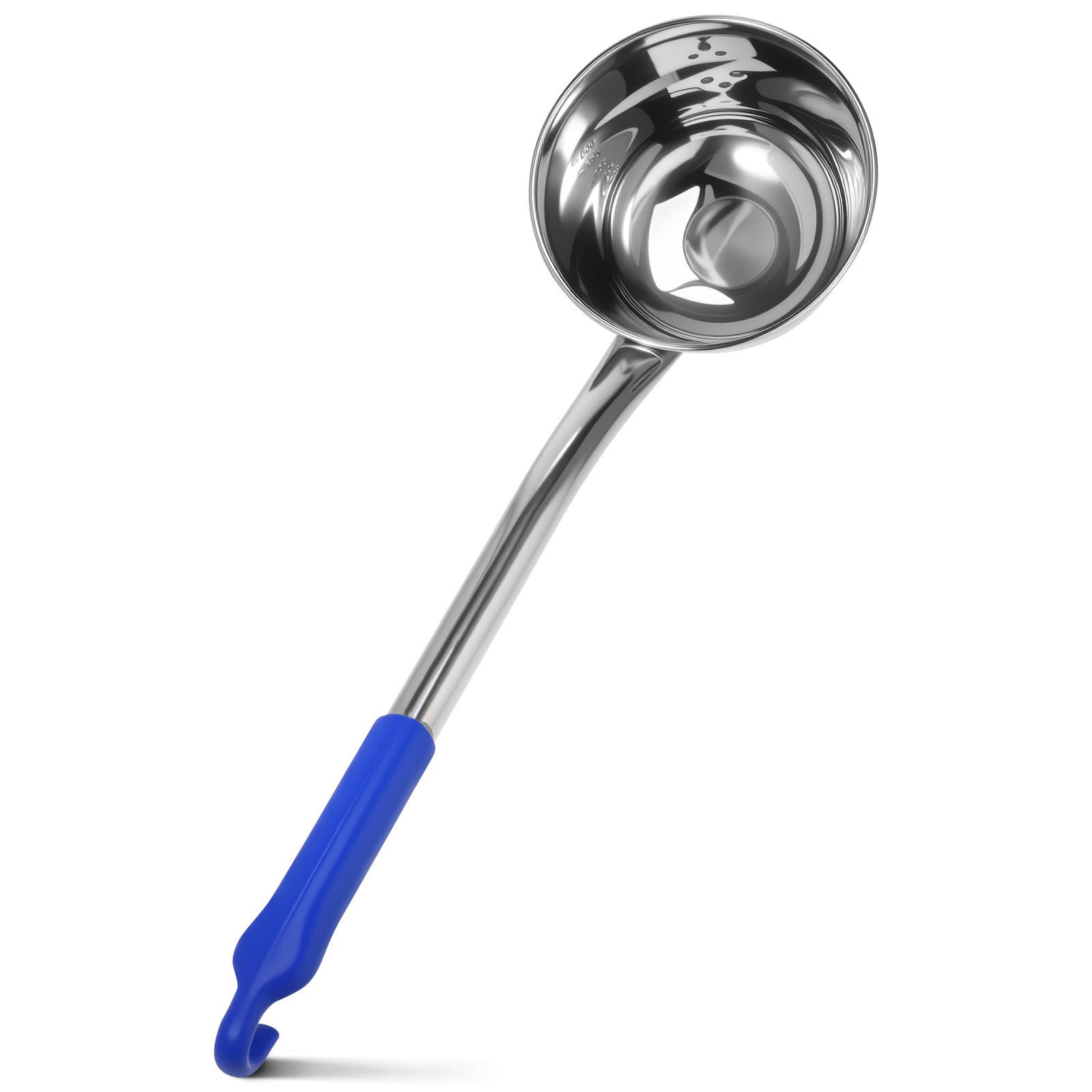 BESTOYARD Water Soup Long in Steel Ml Ladle Handle with Stainless and Spacesaving Hanging Feature, Easy to Clean Metal Spoon for