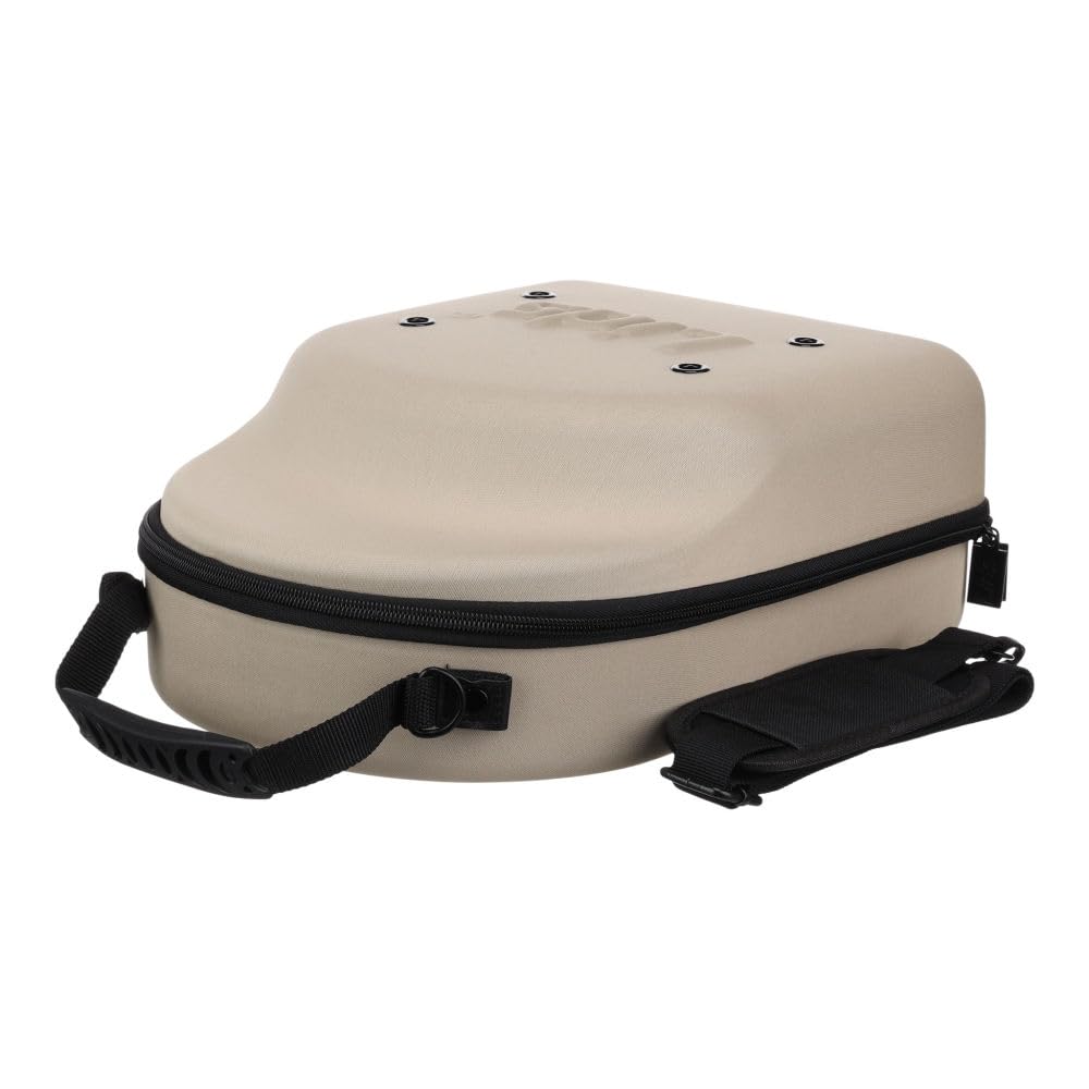 Lids Cap Luggage Container(Khaki Exterior/Black Interior) - Durable Storage For Baseball Caps, Hat Organizer Holder For 6 Caps,