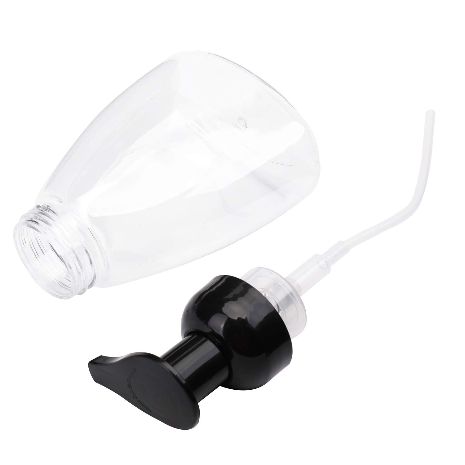 Bekith 12 Pack Foaming Soap Dispensers Pump Bottles, 10Oz Empty Foam Liquid Hand Soap Containers Plastic Press Bottles For Kitch