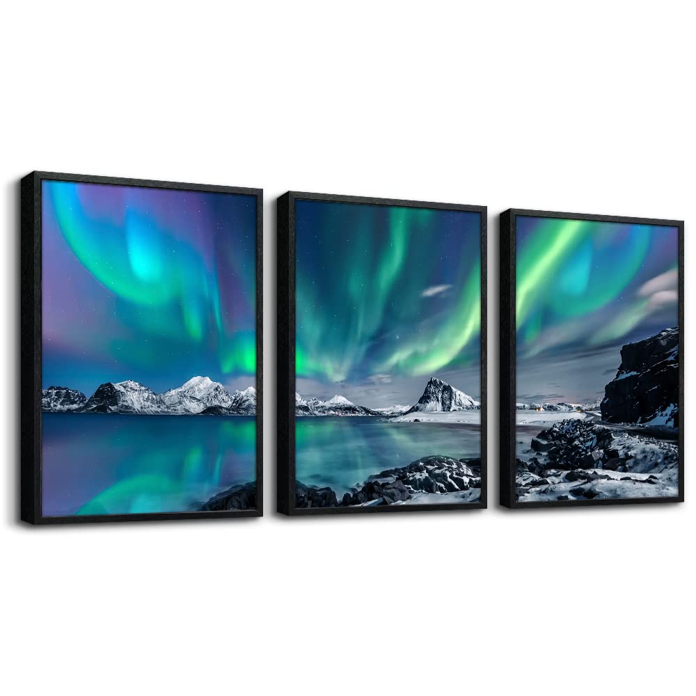 Mhartk66 Abstract Wall Art, 12X16In Set Of 3 Piece Framed Draw, Modern Home Decor For Living Room, Bedroom