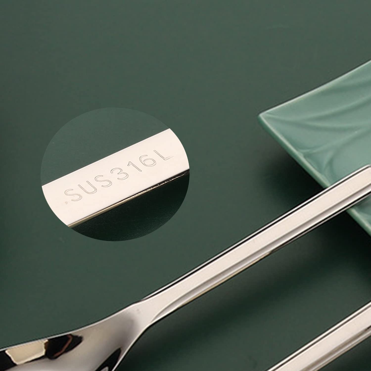 Ouliget Thick Heavy Weight Dinner Soup Spoons,Stainless Steel Tablespoons,Chinese Silver Spoon,Heavy Duty Asian Thick Long Handl