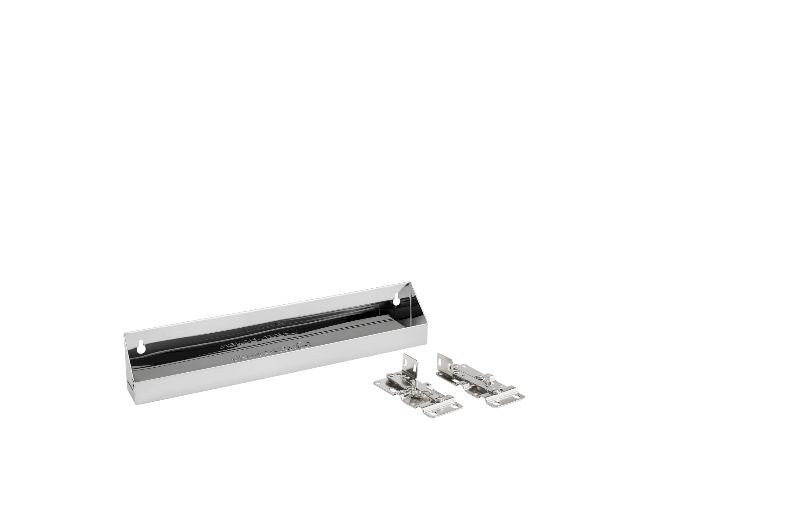 Rev-A-Shelf 16 In Stainless Steel Tip-Out Tray, Silver