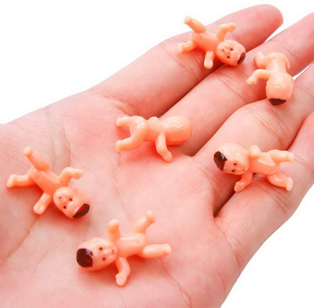 Sansheng 200Pcs1 Mini-Plastic Baby Party Preference / Baby Shower, Ice Games, Party Decoration