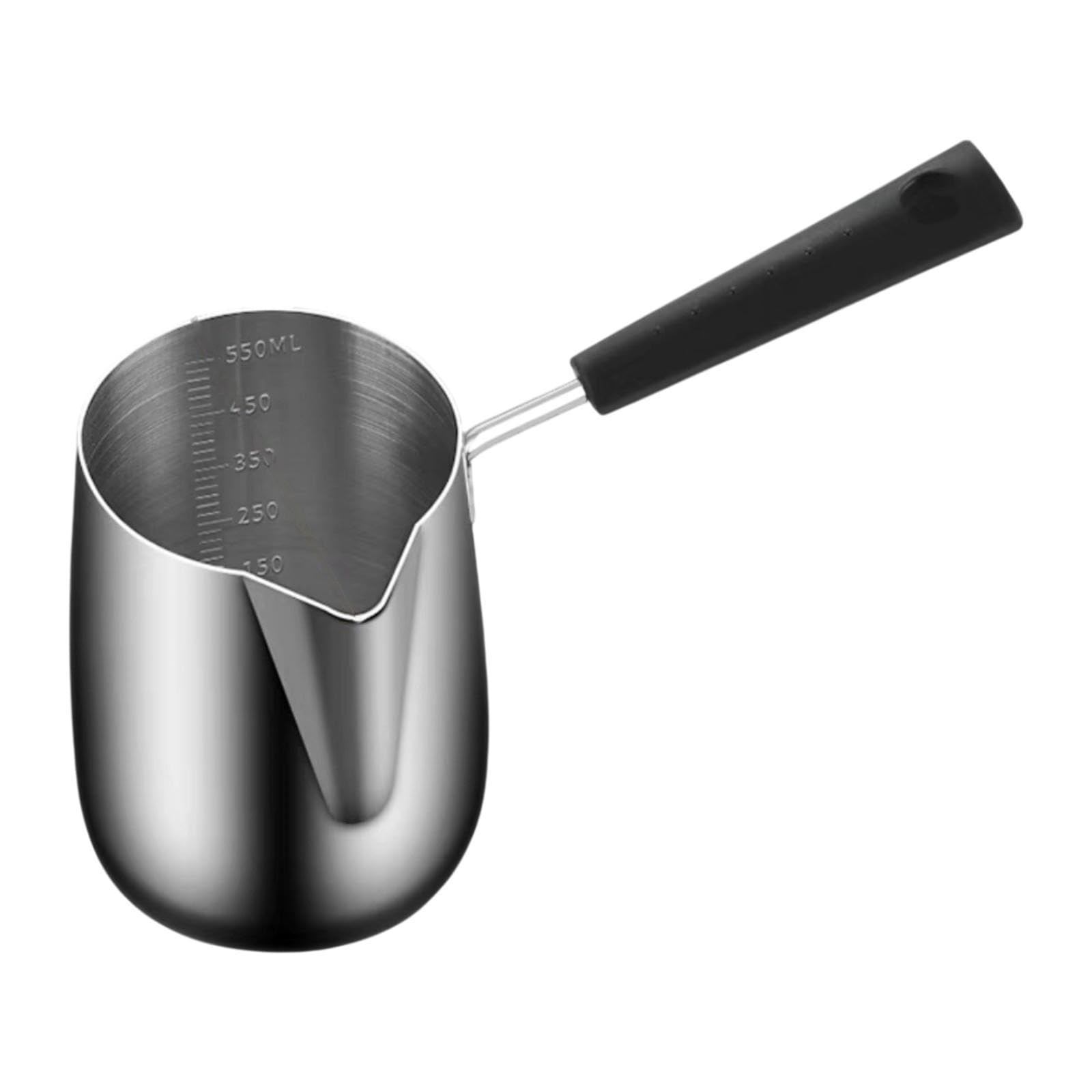 Myaddiction Small Saucepan Turkish Coffee Pot For Burning Oil Heating Milk Making Sauces 600 Ml