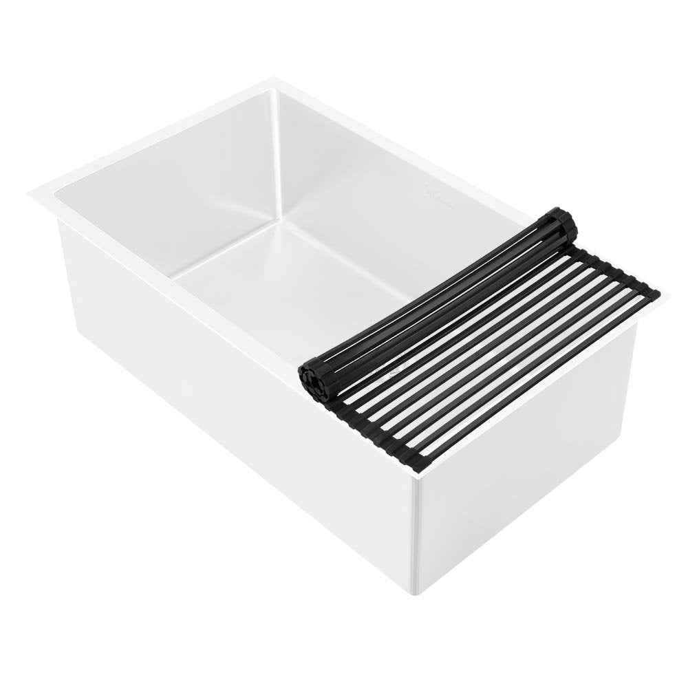 Whitehaus Whnplrm-Mblk Noah Plus Collection Kitchen Roll Mat Matte Black