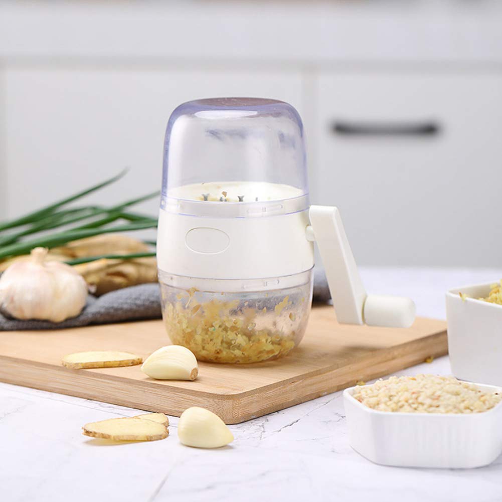 Nut Chopper, Portable Manual Nut Grinder With Hand Crank For All Nuts, Hand Held Food Shredder Cutter Mincer Blender Meat Grinde