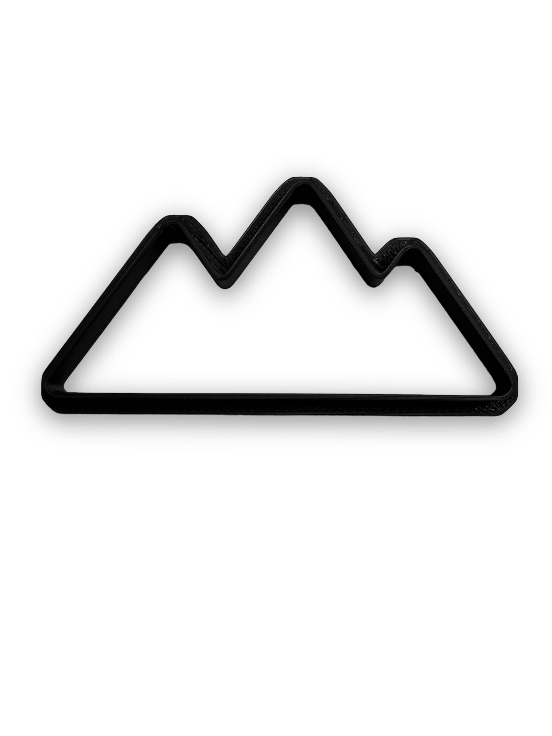 Mountains Cookie Cutter With Easy To Push Design, For Baby Showers, Work Events, And Birthday Celebrations (4 Inch)