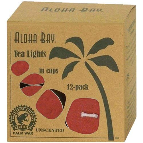 Aloha Bay Tea Light Red 12/.7 Oz