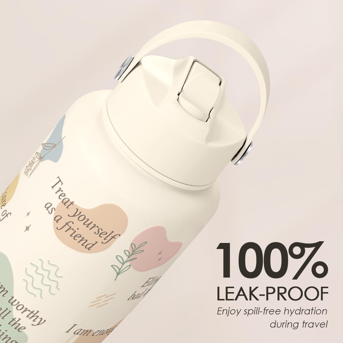 Inspiration Gifts for Women Girls, Inspiration Water Bottle 32oz Stainless Steel with Lid, Insulated Bottles Gift Idea for Birth